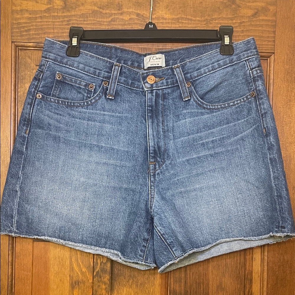 J. Crew Classic Blue Denim Shorts